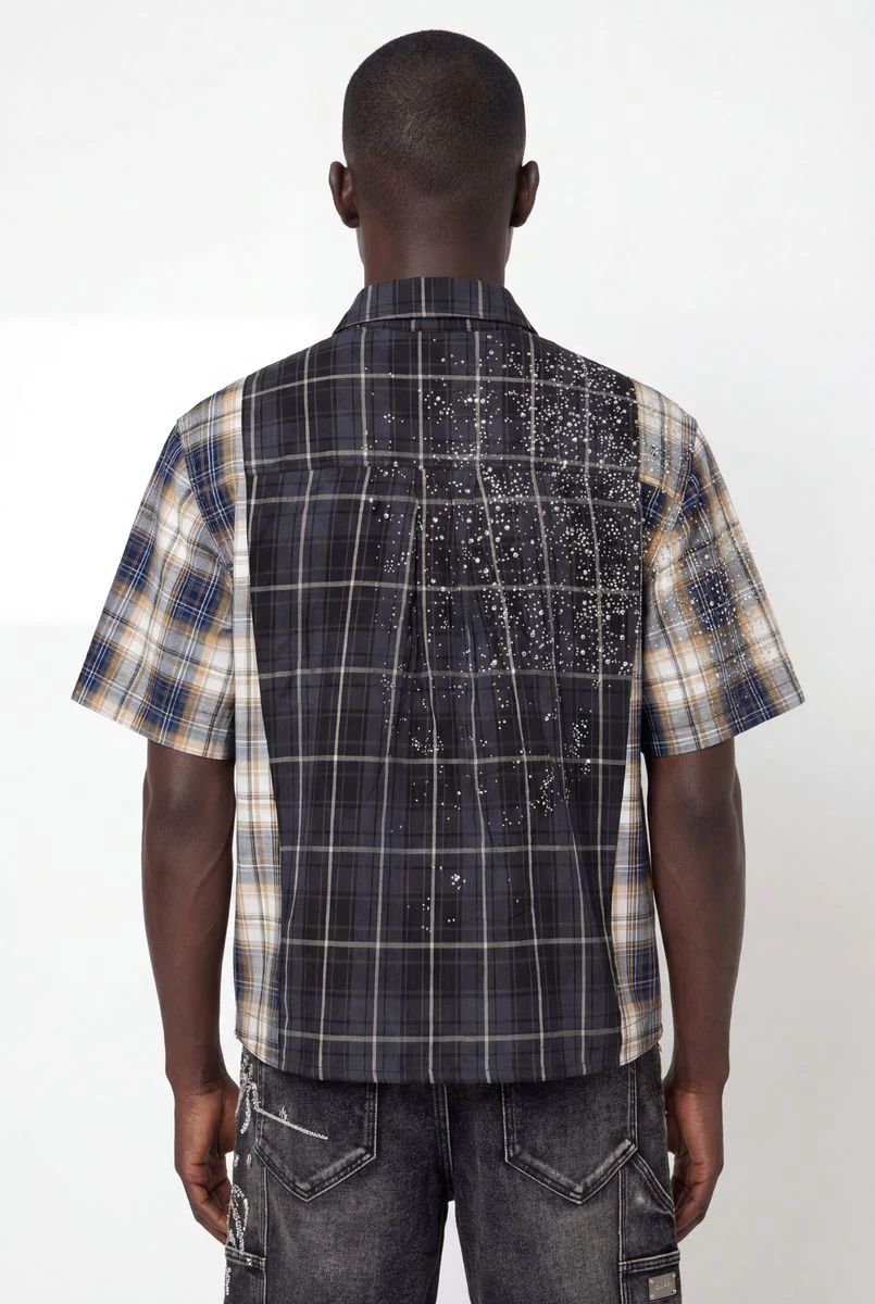 Guapi Noir Plaid Tee - Image 2
