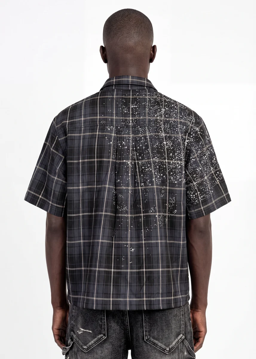 Guapi Shadow Plaid Tee - Image 2