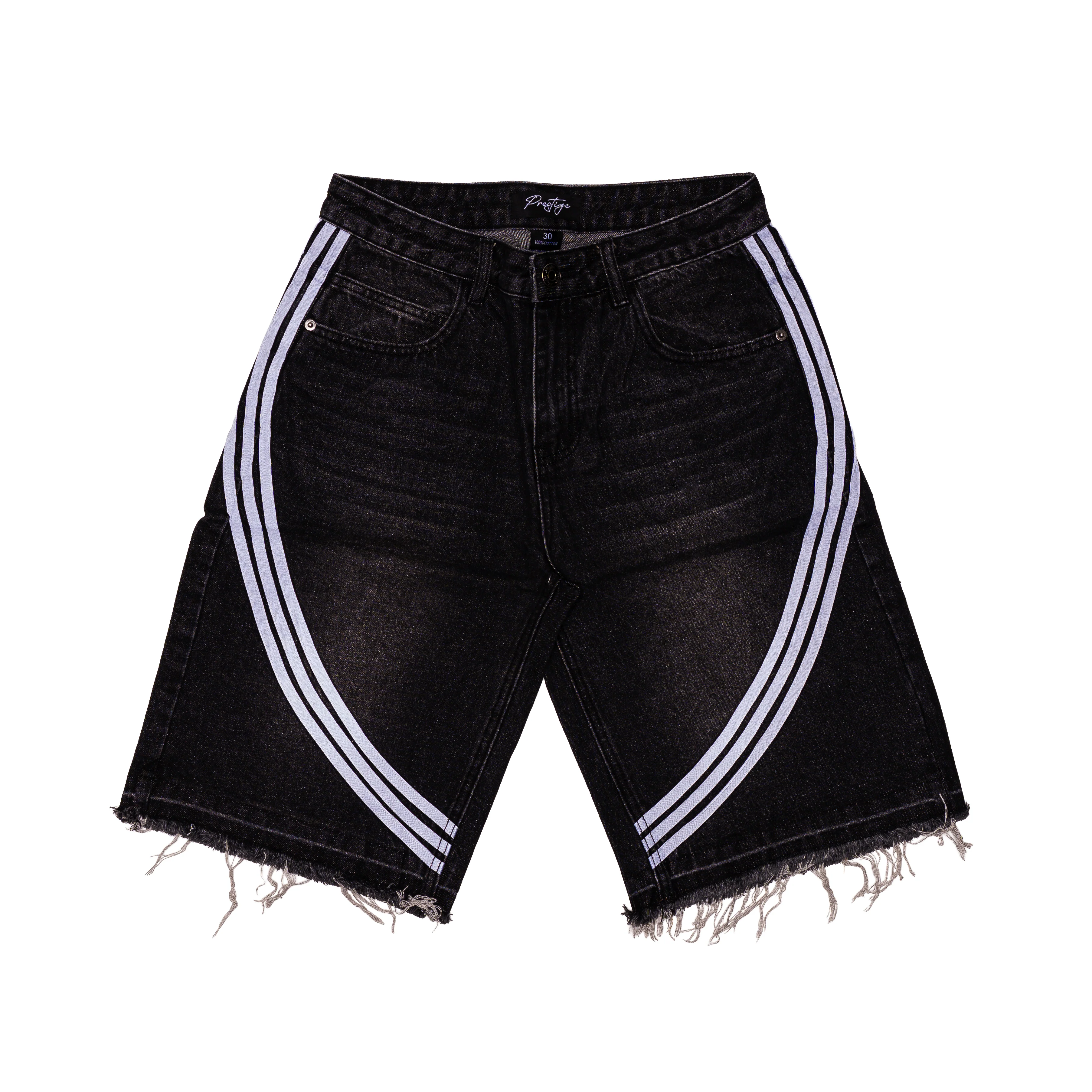 Prestige Black Taped Jorts