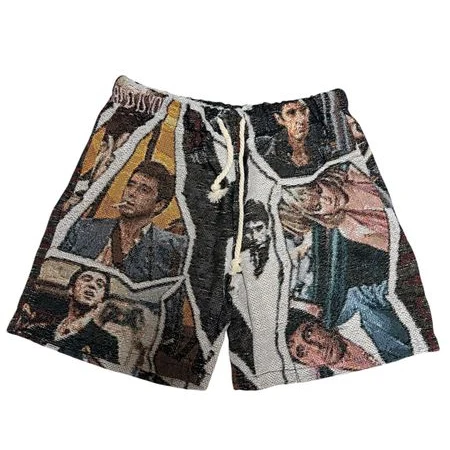 Scarface' Tapestry Shorts