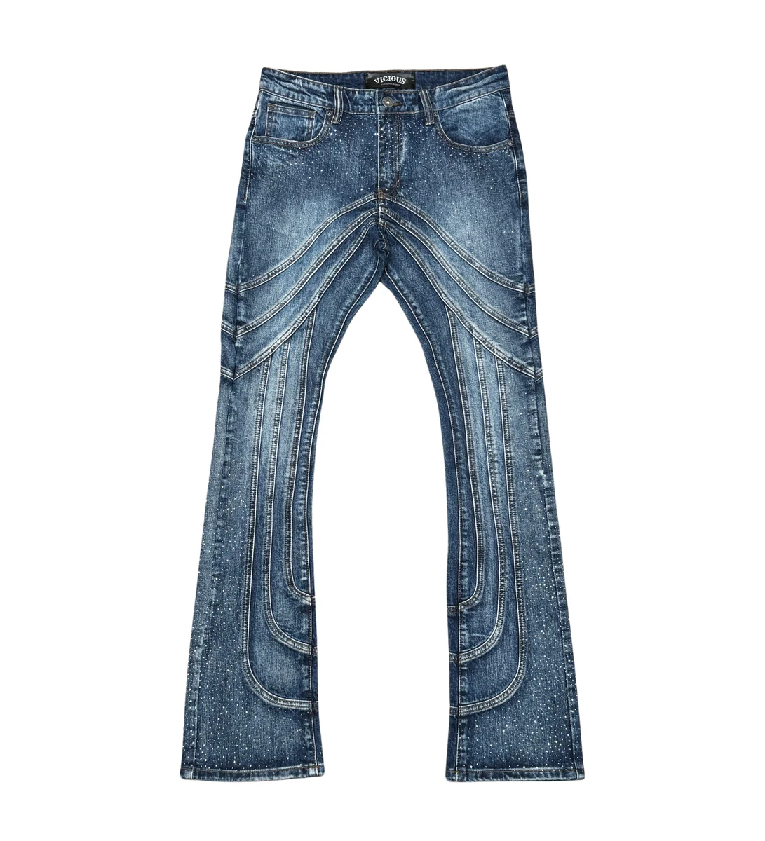 Vicious Rhinestone Jean